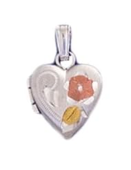 Sterling Silver 2 Photo Heart Locket