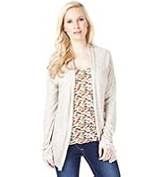Petite Umbrella Print Double Layer Top