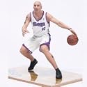 Mike Bibby Sacramento Kings White Uniform McFarlane NBA Series 3 Action Figure