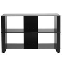 Omnimount Morello 40 Dark 3-Shelf Video Table (40-Inch Wide, Dark)