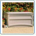 Suncast Deck Box With Seat And Wheels