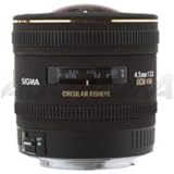 Sigma 4.5mm f/2.8 EX DC HSM Circular Fisheye Auto Focus Lens for Canon EOS  ....