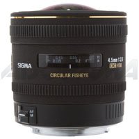 Sigma 4.5mm f/2.8 EX DC HSM Circular Fisheye Auto Focus Lens for Canon EOS Digital - Gray Market
