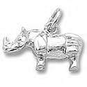 Rhino Charm