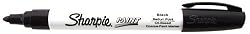 Sharpie Paint Marker Black Pen Oil Base Medium Point (1-Each)