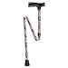 US FLAG Height Adjustable, Aluminum Folding Cane with Carry Case