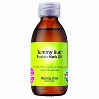 mama mio Tummy Rub Stretch Mark Oil 4.1 fl oz (120 ml)