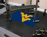 West Virginia Mountaineers Rubber Tiles