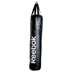 Reebok 4ft Hanging Punch Bag/Boxing Bag With Hanging Stripes