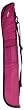 Burgundy Nylon Billiards Pool Cue Case with Plush Interior - Billiards Equipment