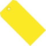#1 Yellow Shipping Tag 2 3/4' x 1 3/8' (G11011C) Category: Shipping Labels and Tags