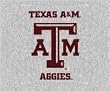 Blanket/Throw 58x48 Property of Texas A&M Aggies - NCAA College Athletics Team Fan Shop