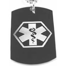 MEDICAL ALERT ID - Necklace Chain+Gift Box