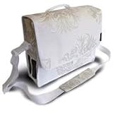 Basil Blossom Postmenbag Pearl White Messenger Bag