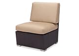 Sectional Middle with Sunbrella Seat & Back Cushions Grade A