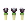 3er-Set Flaschenverschluss Banana Boys