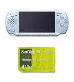 Sony PSP Slim PSP and 1GB Memory Card (Blue)