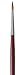 da Vinci Oil & Acrylic Series 1610 Oil Paint Brush, Round Kolinsky Red Sable, Size 8 (1610-08)