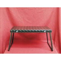 Black Portable Light Weight Folding Step Stool Single Step Foldable