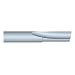 Bosch 85213MC Straight Router Bit Solid Carbide 1/8 X 3/8 Double Flute, 1/4 Shank