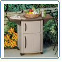 Outdoor Food Prep Station by Suncast