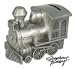 Baby : Mini Pewter Train Keepsake Bank