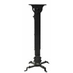 VideoSecu Mount LCD/DLP Projector Ceiling Mount Black Color 3C9