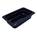 Black 2.5" Deep Food Pan, Fourth Size (11-0363)