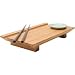 Joyce Chen Bamboo Sushi Board Set 6 inch by 10-1/2 inch
