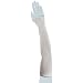 Ansell Safeknit 72-027 Spectra Cut Resistant Protective Light Duty One Strand Seamless Sleeve, Light Blue, 20" Length, Case of 12