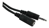 3.5 MM Stereo Extension Cable Male to Female 12 ft