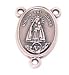Our Lady of Charity of El Cobre Rosary triangle - Pewter (2.5cm - 1 inches)