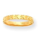 14k Heart Baby Ring
