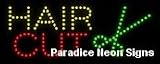 Hair Cut LED Sign 8 x 20