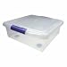 Iris Underbed Storage Container (Clear) (6.25"H x 18"W x 28"D)