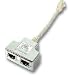 T adaptor Isdnisdn Cable sharing Geschirmt 1 Piece To Cable sharing portverdopple