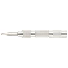 Starrett 818 Automatic Center Punch With Adjustable Stroke, 5" Length, 5/8" Diameter