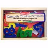 MELISSA & DOUG MAGNETIC WOODEN NUMBERS