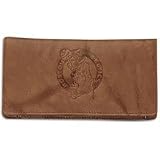 Boston Celtics NBA Leather Embossed Checkbook Cover