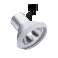 Flared Step Satin Chrome Fixture Head for Juno Trac-Lites by Juno