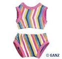 Pink Striped Swimsuit By Ganz