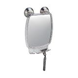 Forma Suction Fog-Free Mirror (Clear/Stainless) (8.5H x 5.75W x 2.25D)