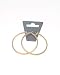Pilgrim 16ct Gold Plated Hoop Earrings - Small