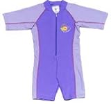 All-in-One Short Sleeve for Girls - Violet/Lavender