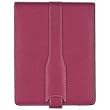 M-Edge Genuine Leather Platform Jacket for Sony Reader PRS-600 Touch, Pebbled Fuchsia