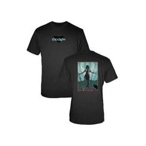 The Crow Poster Action Thriller Classic Movie Adult Black T-Shirt