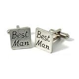 Pewter Best Man Cufflinks