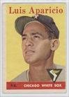 1958 Topps #85A - Luis Aparicio