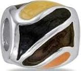 DaVinci Brown Yellow and Orange Bead