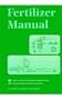 Fertilizer Manual
